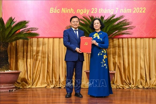 Đồng chí Nguyễn Anh Tuấn được phân công giữ chức Bí thư Tỉnh ủy Bắc Ninh